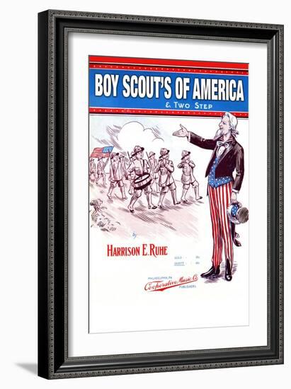 Boy Scout's of America-null-Framed Art Print