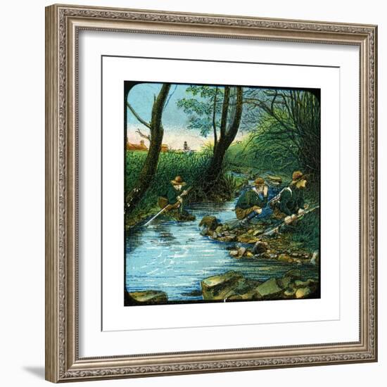 Boy Scouts, 20th Century-null-Framed Giclee Print