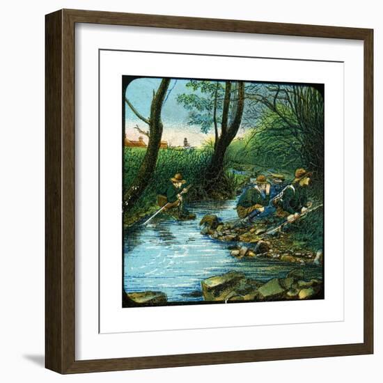 Boy Scouts, 20th Century-null-Framed Giclee Print