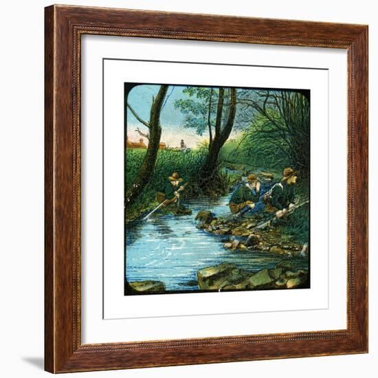 Boy Scouts, 20th Century-null-Framed Giclee Print