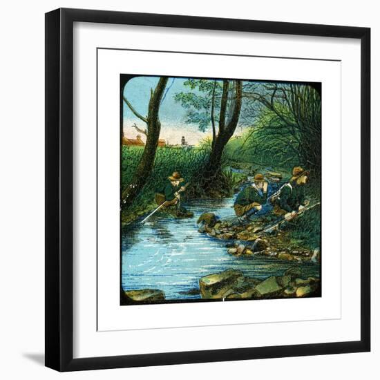 Boy Scouts, 20th Century-null-Framed Giclee Print