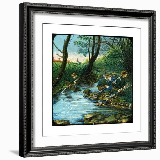 Boy Scouts, 20th Century-null-Framed Giclee Print