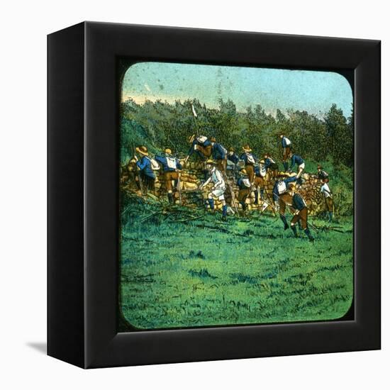 Boy Scouts, 20th Century-null-Framed Premier Image Canvas