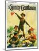 "Boy Scouts," Country Gentleman Cover, September 1, 1930-William Meade Prince-Mounted Giclee Print