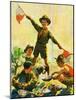 "Boy Scouts,"September 1, 1930-William Meade Prince-Mounted Giclee Print