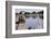 Boy Sitting by Lake in Cowboy Hat-William P. Gottlieb-Framed Photographic Print