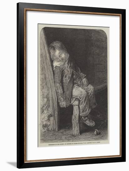 Boy Sleeping-null-Framed Giclee Print