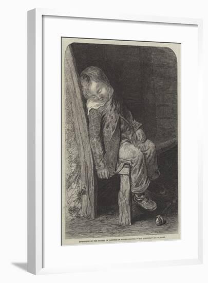 Boy Sleeping-null-Framed Giclee Print