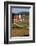 Boy Standing in Field Near Red Barn-William P. Gottlieb-Framed Photographic Print