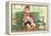 Boy Waiting at Vet's-null-Framed Stretched Canvas