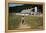 Boy Walking Towards a Barn-William P. Gottlieb-Framed Premier Image Canvas