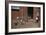 Boy Watching Geese Leave Barn-William P. Gottlieb-Framed Photographic Print
