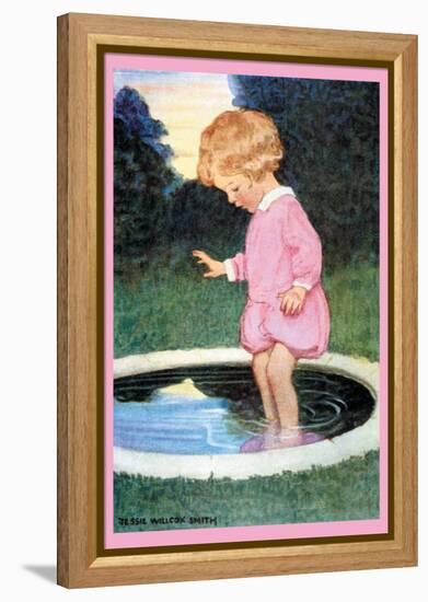 Boy Who Forgot to Wash-Jessie Willcox-Smith-Framed Stretched Canvas