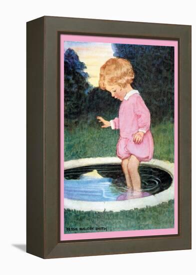 Boy Who Forgot to Wash-Jessie Willcox-Smith-Framed Stretched Canvas