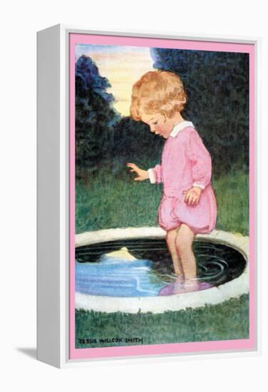 Boy Who Forgot to Wash-Jessie Willcox-Smith-Framed Stretched Canvas