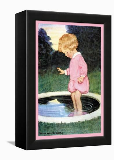 Boy Who Forgot to Wash-Jessie Willcox-Smith-Framed Stretched Canvas