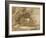 Boy with a Cart. - Sketch with Pen and Wash, 18th Century-Thomas Gainsborough-Framed Giclee Print