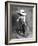 Boy with a Cowboy Hat and Lasso-Nora Hernandez-Framed Giclee Print