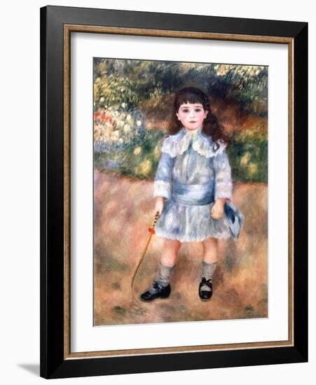 Boy with a Whip, 1885-Pierre-Auguste Renoir-Framed Giclee Print