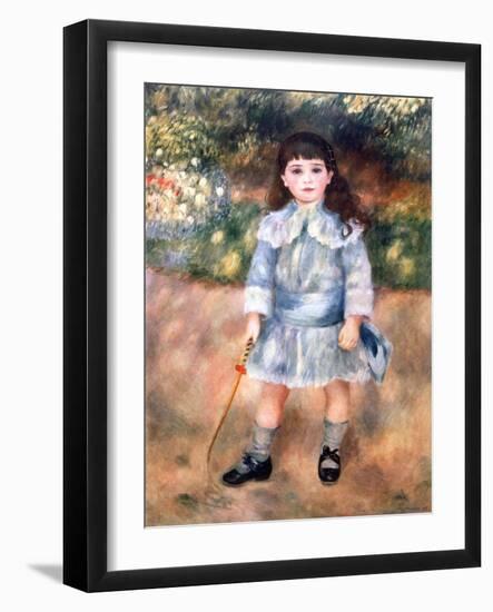 Boy with a Whip, 1885-Pierre-Auguste Renoir-Framed Giclee Print