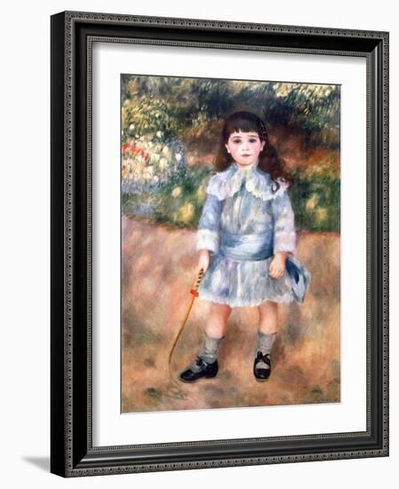 Boy with a Whip, 1885-Pierre-Auguste Renoir-Framed Giclee Print