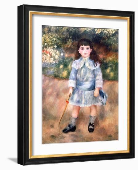 Boy with a Whip, 1885-Pierre-Auguste Renoir-Framed Giclee Print