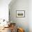 Boy with Bicycle in Grain Field-Ralf Gerard-Framed Photographic Print displayed on a wall