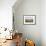 Boy with Bicycle in Grain Field-Ralf Gerard-Framed Photographic Print displayed on a wall