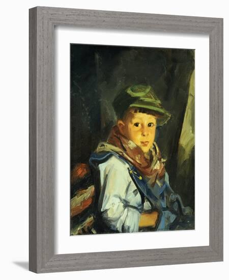 Boy with Green Cap (Chico), 1922-Robert Henri-Framed Giclee Print