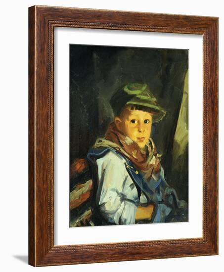 Boy with Green Cap (Chico), 1922-Robert Henri-Framed Giclee Print