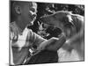 Boy with His Pet Collie-Robert W^ Kelley-Mounted Photographic Print