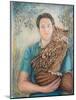 Boy with Owl, 2012-Silvia Pastore-Mounted Giclee Print