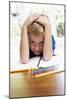 Boy with Pens And Exercise Book-Ian Boddy-Mounted Photographic Print