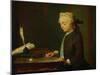 Boy with Top-Jean-Baptiste Simeon Chardin-Mounted Giclee Print
