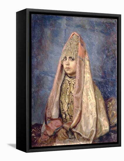 Boyar's Wife, 1884-Viktor Mikhaylovich Vasnetsov-Framed Premier Image Canvas