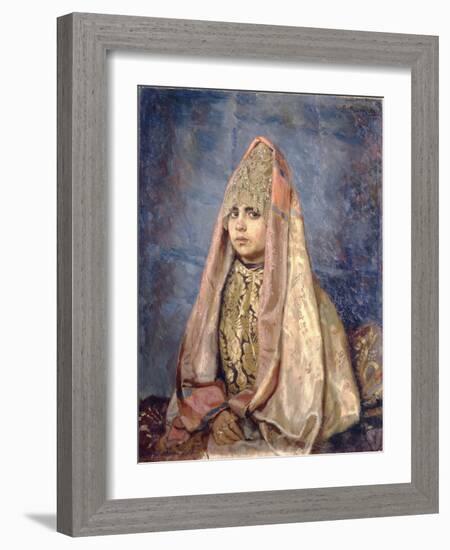 Boyar's Wife, 1884-Viktor Mikhaylovich Vasnetsov-Framed Giclee Print