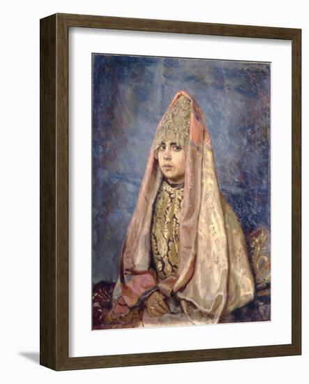 Boyar's Wife, 1884-Viktor Mikhaylovich Vasnetsov-Framed Giclee Print