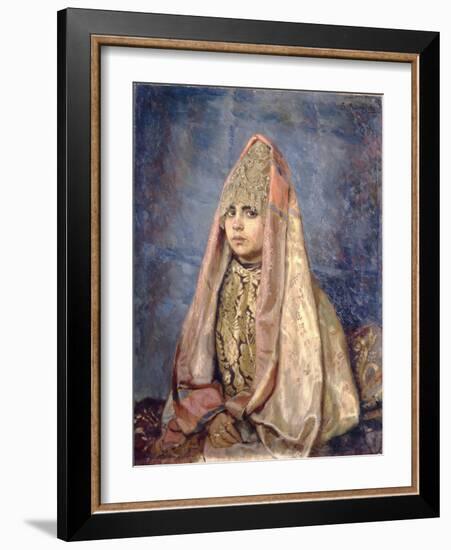 Boyar's Wife, 1884-Viktor Mikhaylovich Vasnetsov-Framed Giclee Print