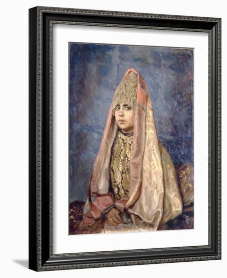 Boyar's Wife, 1884-Viktor Mikhaylovich Vasnetsov-Framed Giclee Print