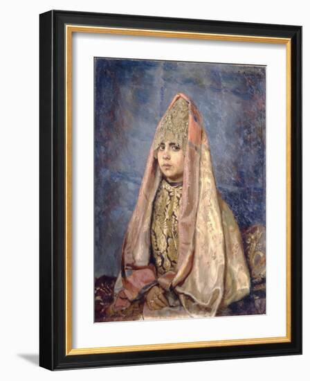 Boyar's Wife, 1884-Viktor Mikhaylovich Vasnetsov-Framed Giclee Print