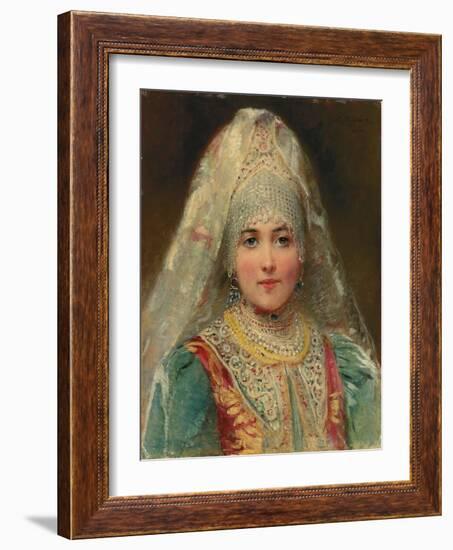 Boyarina-Konstantin Egorovich Makovsky-Framed Giclee Print