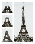 Construction of the Eiffel Tower-Boyer Viollet-Mounted Art Print