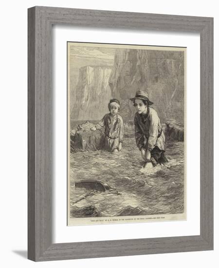 Boys and Boat-George Housman Thomas-Framed Giclee Print