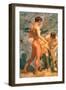 Boys Bathing, 1912-Henry Scott Tuke-Framed Giclee Print