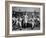 Boys Club Little League Baseball Players Putting on Their Uniforms Prior to Playing Game-Yale Joel-Framed Photographic Print