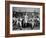 Boys Club Little League Baseball Players Putting on Their Uniforms Prior to Playing Game-Yale Joel-Framed Photographic Print