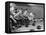 Boys Competing in Junior League Bowling Game-Ralph Crane-Framed Premier Image Canvas