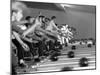 Boys Competing in Junior League Bowling Game-Ralph Crane-Mounted Photographic Print