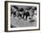 Boys Eating in the School Cafeteria-Ed Clark-Framed Photographic Print