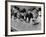 Boys Eating in the School Cafeteria-Ed Clark-Framed Photographic Print